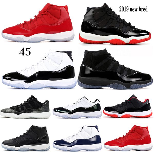 

air jordan retro concord 45 11s mens basketball shoes 2019 new bred navy gum win like men sports trainers sneakers shoes 7-13