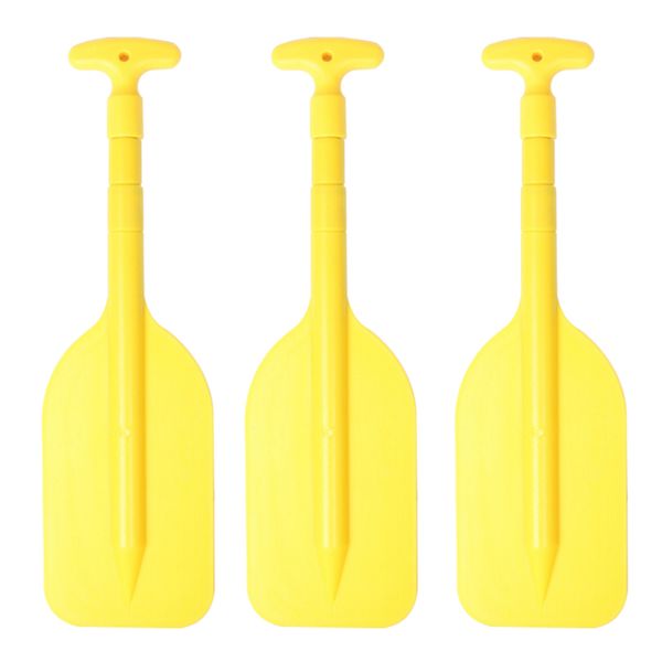 

3x aluminum alloy folding kayak paddles adjustable for dinghy canoe