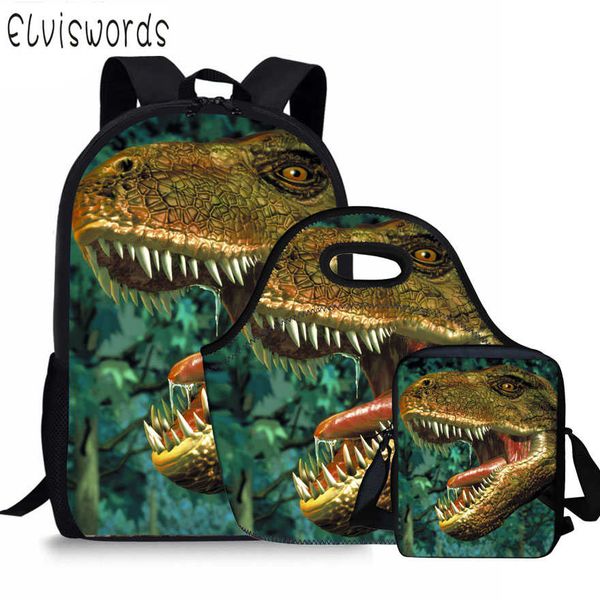 

dinosaur backpack for teenager girls and boys students notebook bag fashion backpack primary students satchel