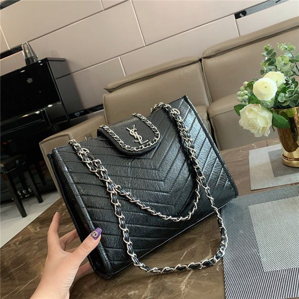 

19ss luxurious brands design slp paris chain shopping crossbody clutch bags fashion shoulder men women travel duffel bumbag outdoor handbag