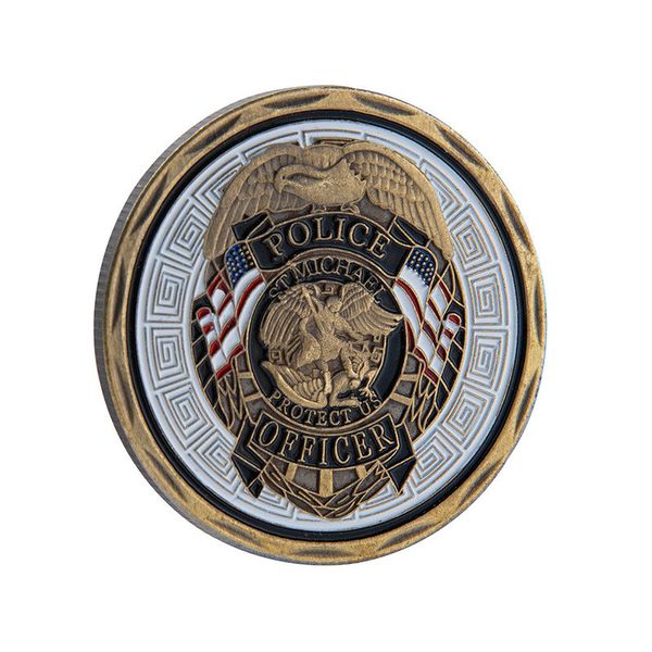 

u.s. marine corps commemorative coin angel / devil dog gold coin commemorative collection coin military metal badge