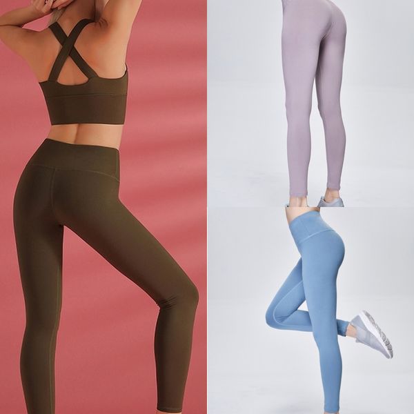 

2020 new women hight waist yoga fitness leggings yoga pant running stretch sports pants trouser, White;red