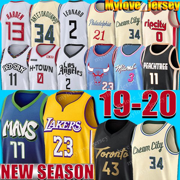 

custom luka 77 doncic jersey lebron 23 james jerseys giannis 34 antetokounmpo 2 leonard 43 siakam 15 jokic 3 wade 0 westbrook jerseys, Black;red
