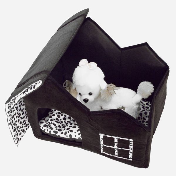 

super soft british style pet house size m coffee dog's house