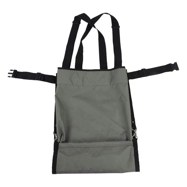 

heavy duty garden fruits apple picking apron pear collecting bag army green