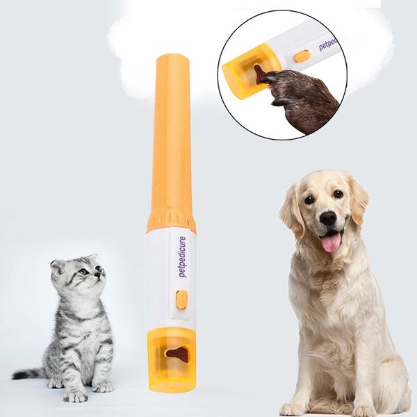 

pet dog cat nail grooming grinder trimmer clipper electric painless easy carry nail file kit