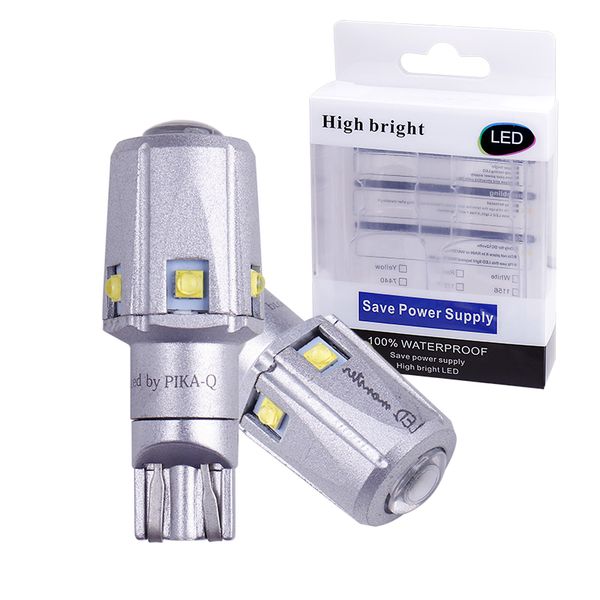 

2x extremely bright t15 w16w 921 912 xbd chip 16w car led reverse light backup lamp tail rear parking lights 6000k white dc12v
