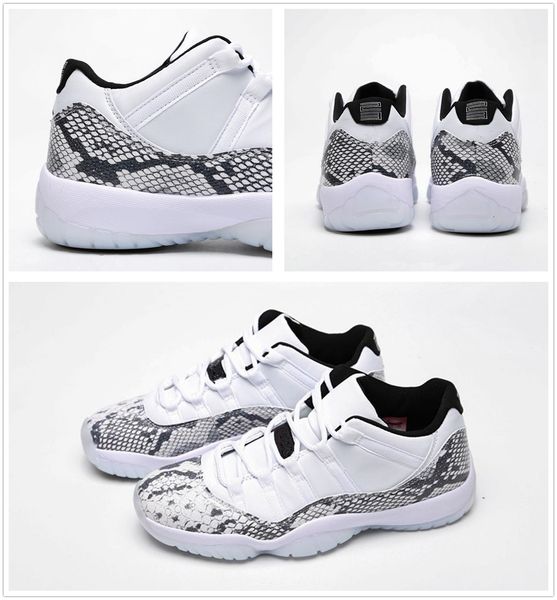 

2019 new ovo x 11 snake 11 black snake 11 low sports shoes