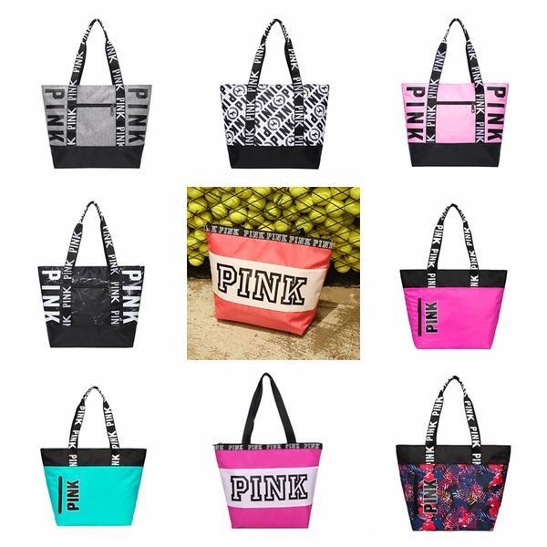 

Pink tote bag beach bag for ummer ca ual handbag fa hion pur e for teen holographic hopping bag tote choolbag