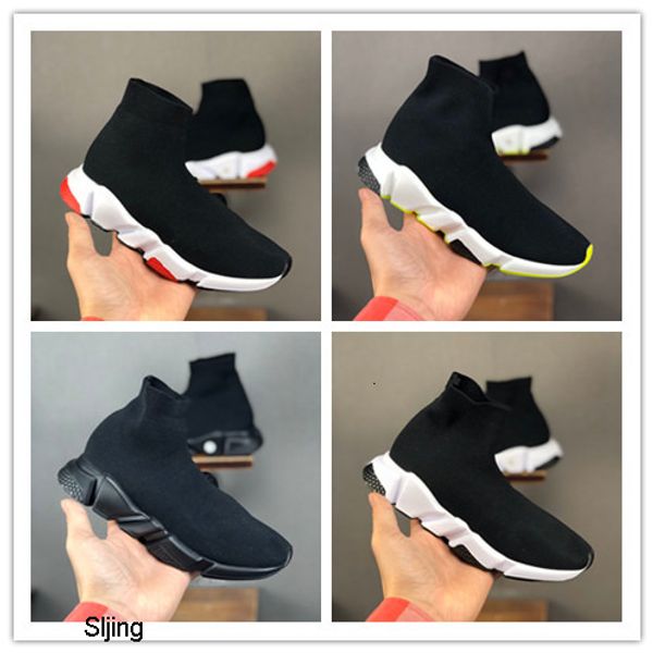 

children sports shoes 2019 new black white sock shoes kids basketball shoes girl boy outdoor trainers size 24-35