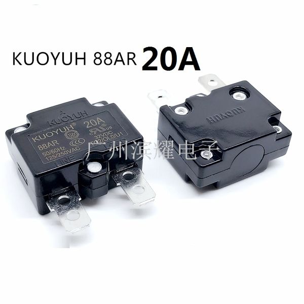 

taiwan kuoyuh 88ar-20a overcurrent protector overload switch automatic reset