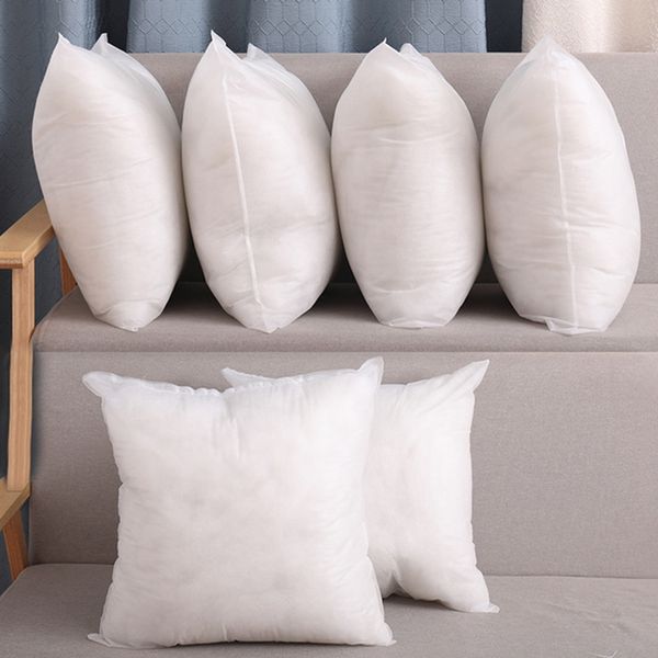 

insert cushion white cushion filling for home decor throw pillow core pp cotton head insert for car home decorative