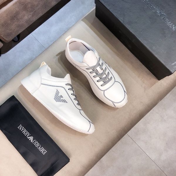

2020 new high-end luxury men's party casual shoes outdoor sports basketball shoes triple fashiondesigner men's shoes retro men&#03, Black