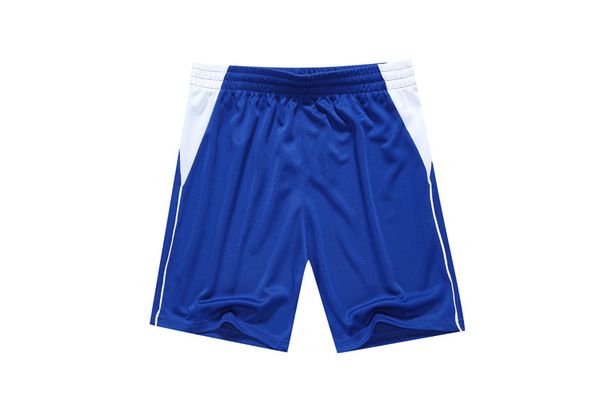 

men blank double-sided football team uniforms kits sports clothes tracksuits personality customized football sets with shorts c15-11, Blue;black