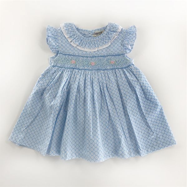 

Girls New Flower Dresses Children Princess Child Printed Dress With Dot The Little Baby Girls Clothing Kids Outside Dresses Baby