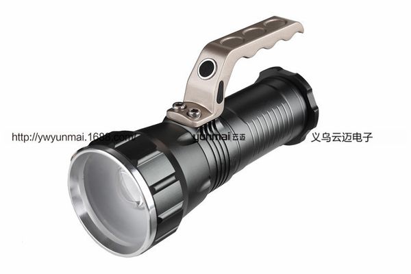 

xml t6 outdoors led searchlight light flashlight miner's lamp night hunting long s exceed light hand lantern
