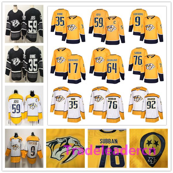 

2020 winter classic nashville predators jersey roman josi pekka rinne ryan johansen matt duchene filip forsberg mikael granlund simmonds, Black;red