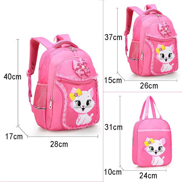 

мультфильм портфолио дети дизайнер школьная сумка для девочек сладкий милый принцесса кошка дети рюкзак дети основной дизайнер школьный рюкз