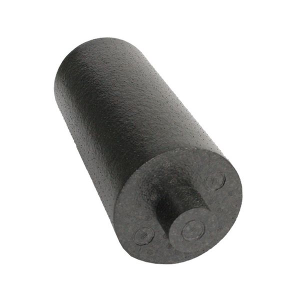 

new 2pcs 2in1 33x 14cm epp foam yoga roll high fitness massage roller exercise balance yoga brick block gym equipment black sports