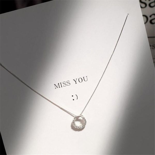 

ins selling simple fashion jewelry 925 sterling silver round cut white clear 5a cubic zircon promise women wedding bridal bracelet gift