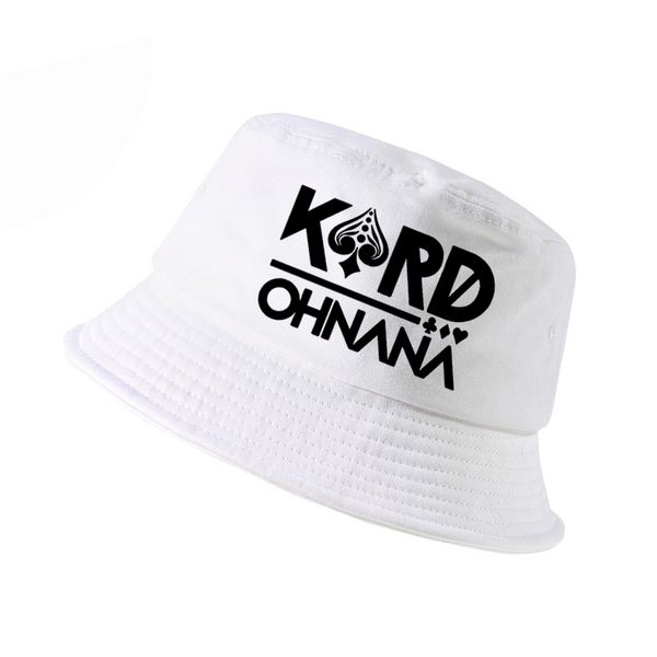 

kpop kard oh nana don't recall logo k.a.r.d print k- cap harajuku bucket hats men women fisherman hat panama