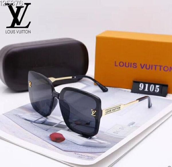 

2020 quality classic pilot sunglasses designers brand mens womens sun glasses eyewear metal glass lenses,95, Blue;gray