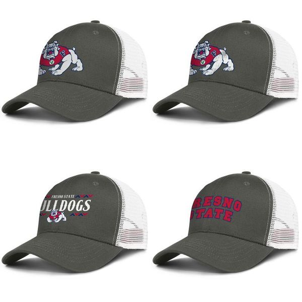 

fresno state bulldogs football wordmark logo for men and women adjustable trucker meshcap cool sports cute stylish baseballhats old, Blue;gray