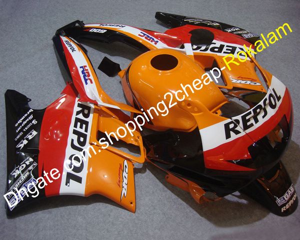 Para Honda CBR600 F2 CBR600F2 1991 1992 1993 1994 CBR 600 91 92 93 600F2 Motocicleta Bodywork Motocicleta Jogo de Aftermarket Kit