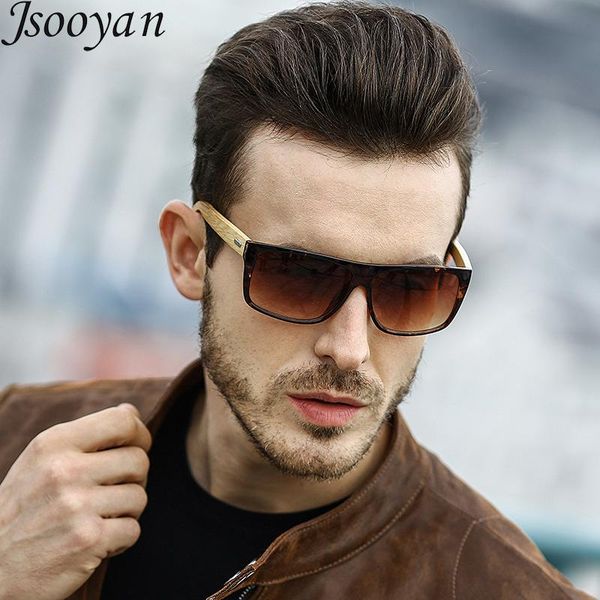 

jsooyan fashion wooden frame sunglasses men women driving eyewear vintage uv400 sun glasses shades lunette oculo azqbu