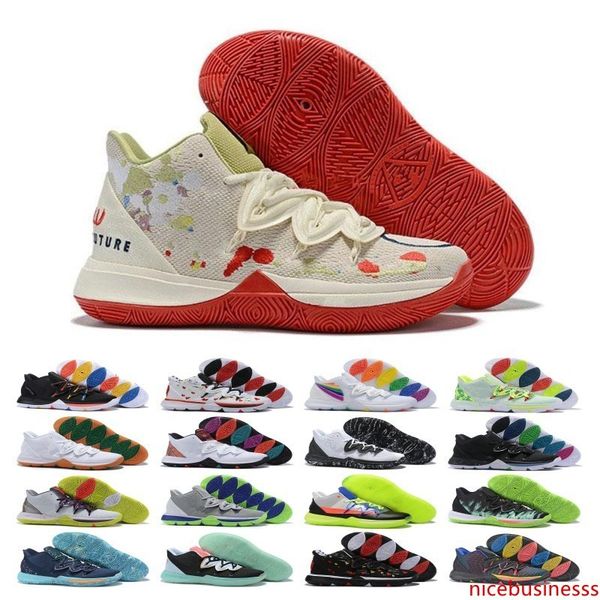 

2019 new arrival mens bandulu x kyrie 5 tvpe 3 ep basketball shoes for irving 5s easter day luxury designer sneakers