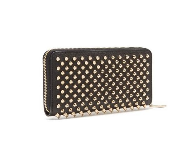 

paneled spiked clutch женская лакированная кожа смешанные цвета заклепки вечерние клатчи леди длинные кошельки с шипами мужчины красная сумк, Red;black