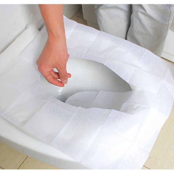 2019 Travel Disposable Toilet Seat Cover Wc Mat 100 Waterproof Paper Pad Bathroom Accessories From Honestar Ltd 0 85 Dhgate Com