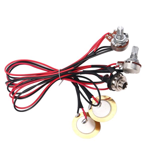 

durable guitar mandolin b500k a500k potentiometer 6.35mm plug wiring diagram set