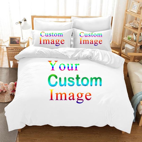 Custom Bedding Set Romantic Couple Personal 3d Digital Printing