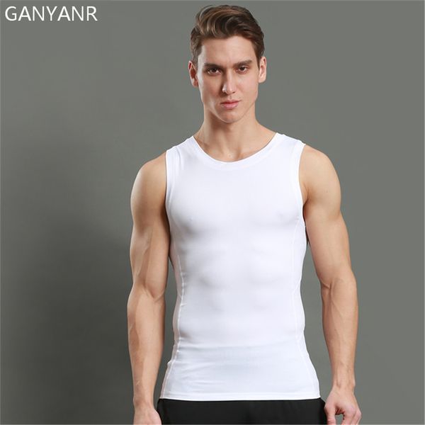 

brand sports vest basketball men gym clothes singlets sleeveless shirt running tank solid dry fit summer compression, Black;blue