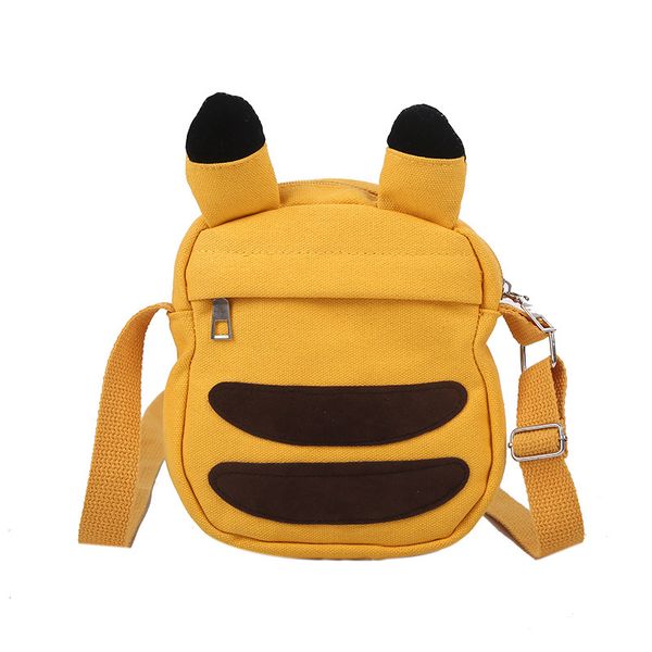 

2020 crossbody bag fashion cute cartoon print handbag crossbody bag wild casual canvas small square bags