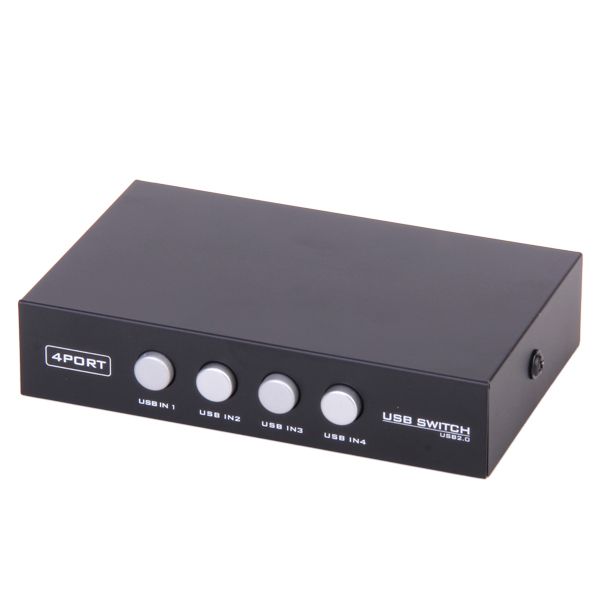 

usb 2.0 sharing switch 4 port for common wired printer scanner