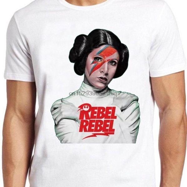 

princess rebel leia t shirt carrie fisher vintage funny cool gift tee 300, White;black