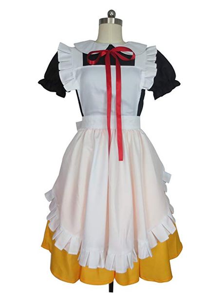 

axis powers hetalia elizabeta hedervary венгрия горничная платье косплей костюм, Black