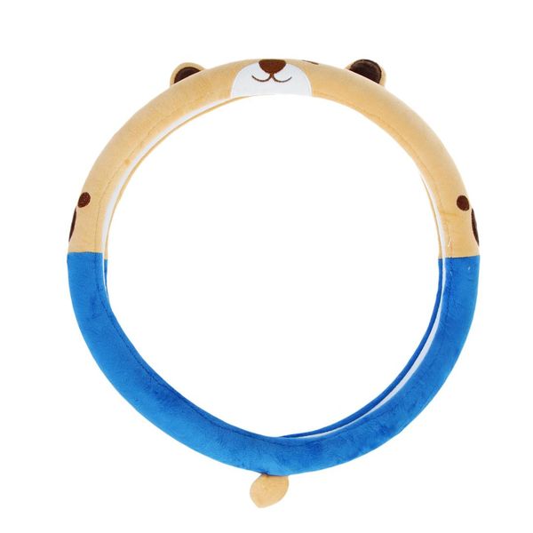 

fashion winter non-slip steering wheel protector cover cute cartoon wheel sleeve car accessory