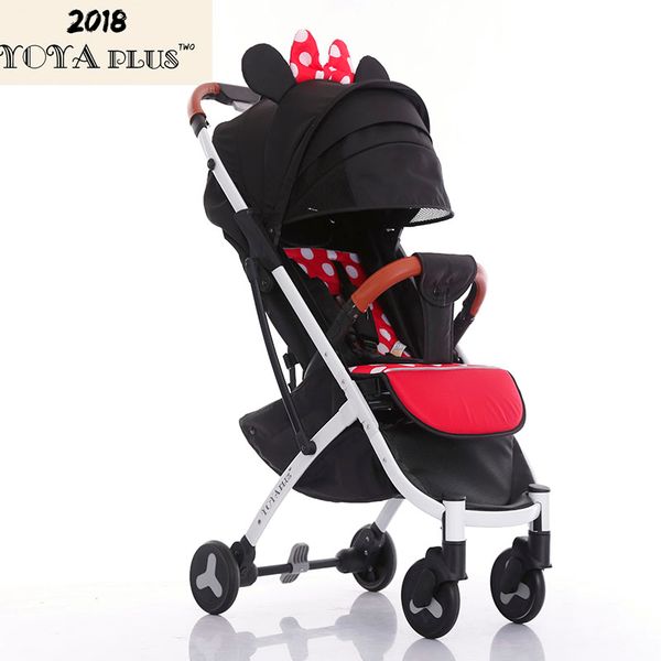 

baby stroller 2020 new style light folding umbrella car can sit can lie ultra-light portable on the airplane