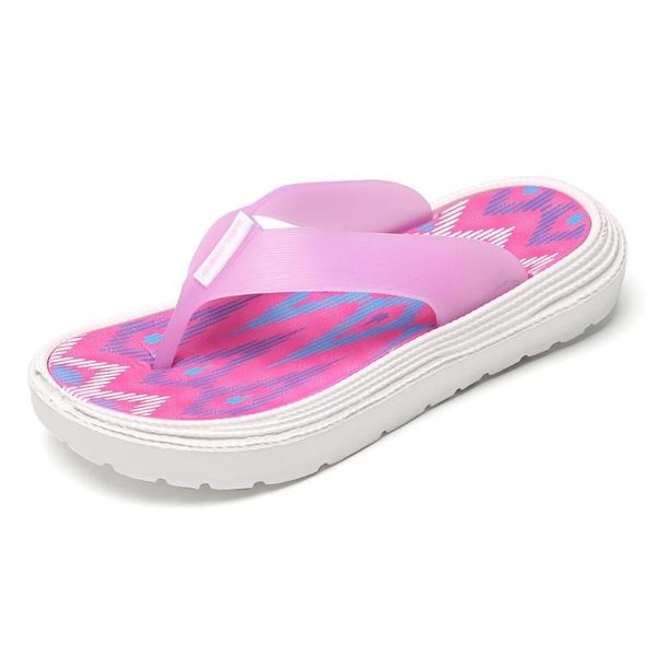 

womens flip flops summer slip-on shoes anti-slip hard-wearing fashion leisure slippers beach swimming walking indoor sandals, Black