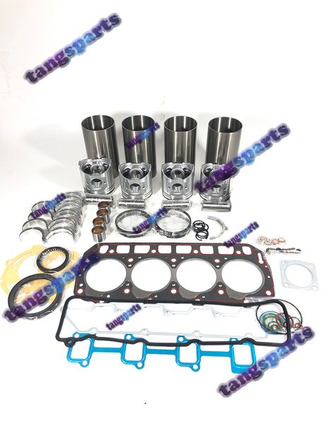 4TNE92 Motor reconstruir kit pistão anel cilindro kit forro conjunto de rolamento kit de vedação motor Para YANMAR bulldozer empilhadora escavadora varredor