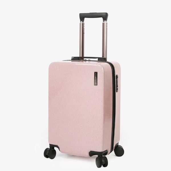 

carrylove 20"24" inch shinny travel koffers suitcase spinner girl trolley luggage for travelling
