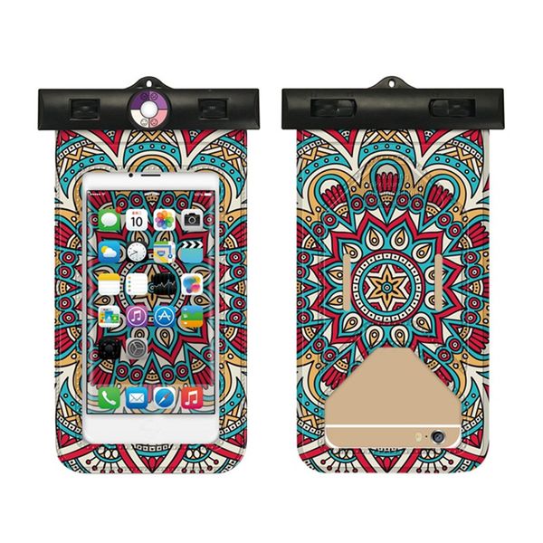

waterproof bag waterproof sunshade uv sensor underwater pouch phone case for all models 3.5 inch -6 inch mobile phone bags