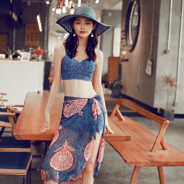 

donhm issewell steel holder boxer three-piece issewell swimwear steel holder bikini swimsuit swimsuit bikini boxer three-piece swi, White;black