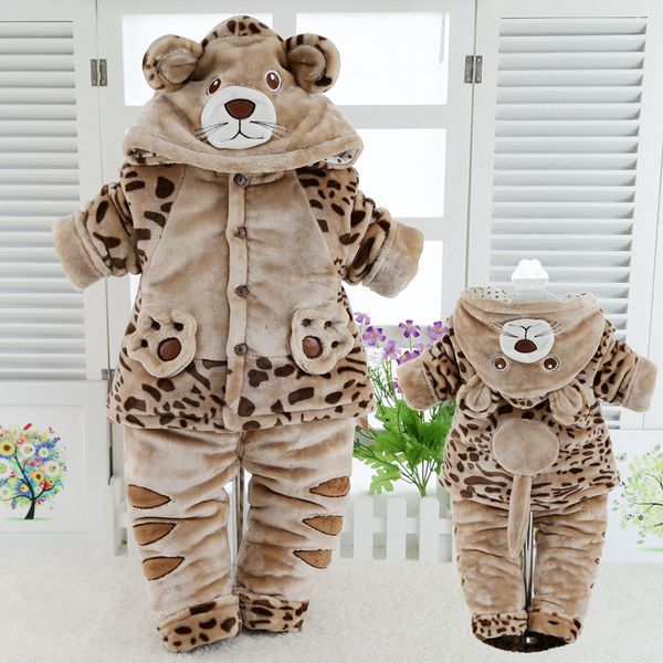 

infant cotton-padded jacket cotton-padded trousers thick men and women baby clothes outside set newborns cotton-pa, Blue;gray