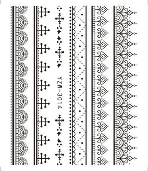 

1 pc water decals nail sticker spring flowers butterfly watermark sliders wraps for nail art decoration manicure, Black