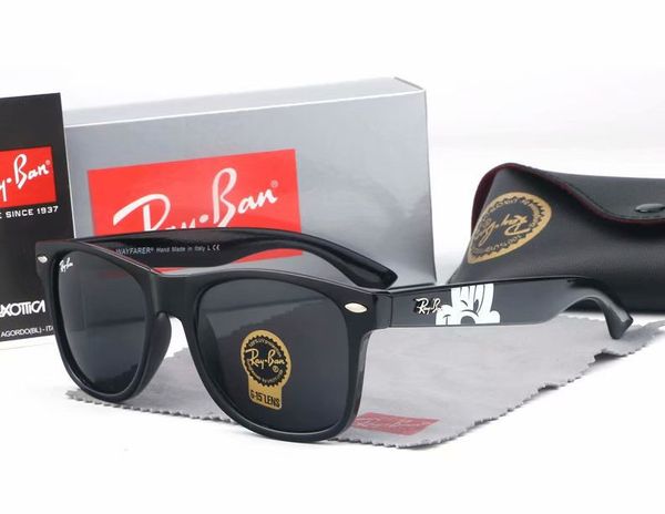 

designer sunglasses for men women summer uv400 protection sport pilot sunglasses men popular sun glasses, Black