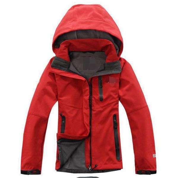

women brand jacket breathable waterproof hoodies outdoors sports designer coats designer jackets winter autumn outwear for female, Black;brown